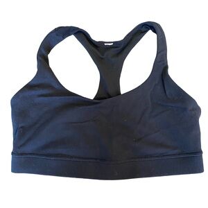 GUC Lululemon Black Racerback Sz 8 Sports Bra